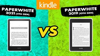 New Kindle Paperwhite 2021 Vs Kindle Paperwhite 2019  All 10 Differences Explained [upl. by Carri587]