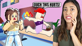 TAKING MY SON TO HIS FIRST GYMNASTICS CLASS HE BROKE HIS LEG Roblox Roleplay [upl. by Minsat431]