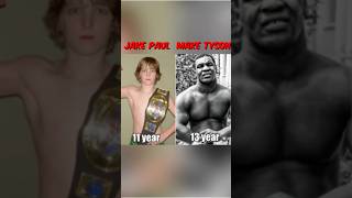 Jake Paul at 15 yers old and Make Tyson at 15 yers old boxing miketyson mma fighter [upl. by Richmond]