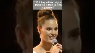 Miss Catriona Gray Miss World Philippines 2016  Miss World 2016 Question amp Answer [upl. by Dietz]