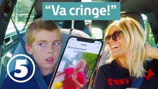 Wahlgrens värld  Theo är inte imponerad av Pernilla Wahlgrens Kiki Challenge  Torsdagar 2100 [upl. by Anai]