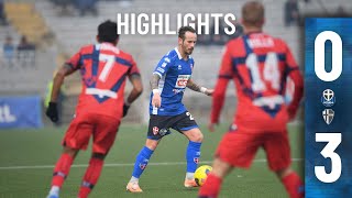 NovaraPadova 03  23 giornata  Serie C  Highlights [upl. by Imtiaz664]