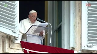 Anioł Pański z Ojcem Świętym Franciszkiem 08012023 [upl. by Odnama]