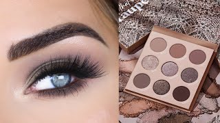 ColourPop Thats Taupe Palette  Cool Toned Eyeshadow Tutorial [upl. by Isaiah533]