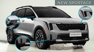 New Kia Sportage HybridPHEV Facelift for 2025 What to expect [upl. by Uni]