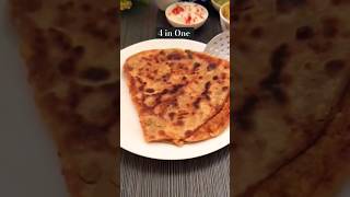 Aaloo paratha recipe shorts viral video [upl. by Tegdirb]