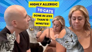 Curing a Cat Allergy with the NLP Allergy Cure [upl. by Nnylylloh526]