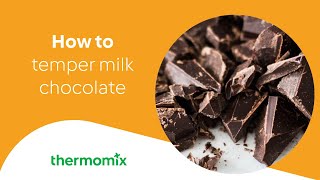 How to Temper Milk Chocolate [upl. by Chan]