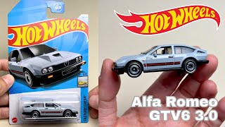 2024 98 Alfa Romeo GTV6 30  Hot Wheels Mainline [upl. by Senaj]