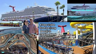 We taking you to Carnival Radiance Cruise From LA Long Beach to Catalina Island amp Ensenada 2023 [upl. by Ecnarepmet406]