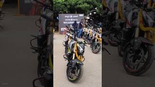 2024 BAJAJ PULSAR NS400Z HUGE BIKE DELIVERY FROM KALYANI BAJAJ MEKHRI CIRCLE SHOWROOMns400ns400z [upl. by Burton]