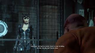 LONG HALLOWEEN EASTER EGGCATWOMAN talks to CALENDAR MAN  BATMAN ARKHAM CITY [upl. by Lenehc589]