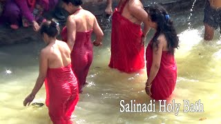 SALINADI MELA 2021  Sali nadi Open Holy Bath Ganga Snan latest  सलिनदी [upl. by Ahsino778]