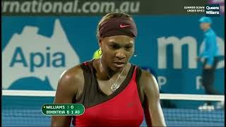 Elena Dementieva v Serena Williams  Sydney 2010 Final Highlights [upl. by Verla]