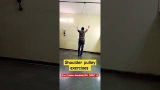 Exercises for shoulderpain shoulder pulley exercises [upl. by Rooker]