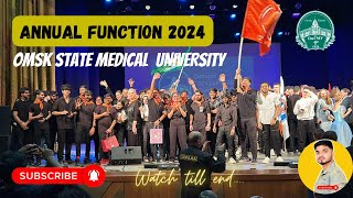 Annual Day 2024  Omsk State Medical University  Russia 😍🔥 [upl. by Marleah]