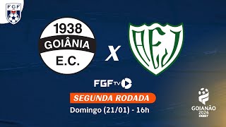 Ao vivo  Goiânia EC X AE Jataiense  Campeonato Goianão 2024 [upl. by Drhacir]