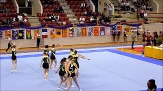 Championnats de France TeamGym 2015  Vandoeuvre [upl. by Bethena817]