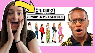 REACTING TO 20 WOMEN VS 1 SIDEMEN DEJI EDITION [upl. by Becka]