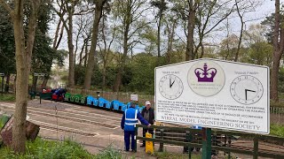 Royden Park Miniature Railway  Full lap of track [upl. by Bourque]