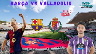 🚨HABLEMOS DE FÚTBOL CON MARY CAMACHO BARÇA💙❤️🆚 VALLADOLID💜🤍 [upl. by Yaker860]