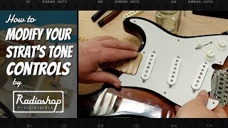 How to Modify your Strats Tone Controls  Radioshop Pickups UK [upl. by Guidotti]