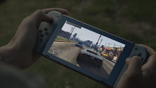 GTA 5 for Switch Trailer [upl. by Nonnahsed414]