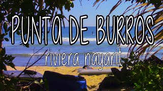 Punta de burros  Surf  riviera nayarit [upl. by Auohc410]