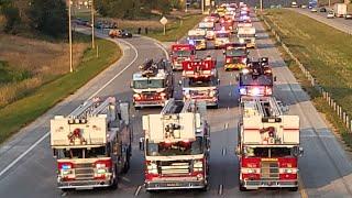 343 RUN 911 Tribute on Interstate 94 in Afton Minnesota  September 11th 2024  NEVER Forget 😢🇺🇲🙏 [upl. by Reuben]