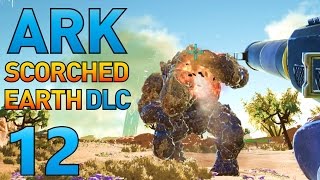 12 Golem Taming With Rockets ARK Scorched Earth Survival Multiplayer [upl. by Retsevlis]