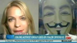 Anonymous Live On CNN [upl. by Assirim928]