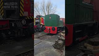 KWVR Heritage Diesel Train Ingrow West Station 4k [upl. by Ani]