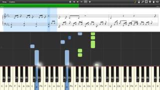 Tokio Hotel  Rette Mich  Piano tutorial and cover Sheets  MIDI [upl. by Ayanet]