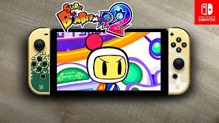 Super Bomberman R 2 Walkthrough Part 5 Everything EXPLODES Nintendo Switch [upl. by Odel413]