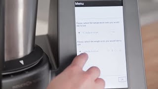 Cómo configurar inicialmente el robot de cocina Mycook Touch funcionesMycookTouch robotdecocina [upl. by Alyks]
