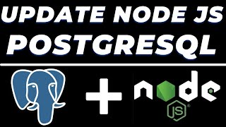 Update Data in PostgreSQL database using Node JS and Postman tutorial  REST API [upl. by Nnylarac]