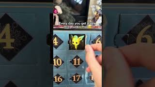 This is a Pokemon fans DREAM🫣pokemon pokemongo pikachu adventcalendar calendar pokemontiktok [upl. by Fanchie]