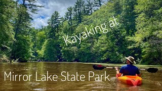 Kayaking Mirror Lake State Park [upl. by Nerahs]