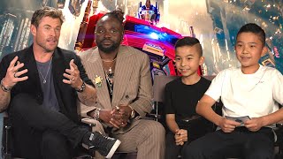 Interview With Chris Hemsworth and Brian Tyree Henry Transformers One CKN [upl. by Maximo]