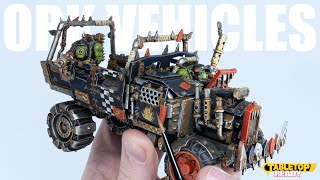 How To Paint Ork Vehicles No matter what Shape or SIZE Great for beginners using Citadel Paints [upl. by Yrneh]