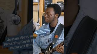 Justus West Recalls His First Tiny Desk Performance Before It Blew Up 🎶🎸 guitarist nprtinydesk [upl. by Eoin]