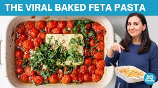 The Viral Baked Feta Pasta  Three Versions [upl. by Uriiah250]