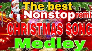 THE BEST CHRISTMAS SONG MEDLEY NONSTOP REMIXchristmasmusicremix  erzaFernandez vlog [upl. by Hcnarb]