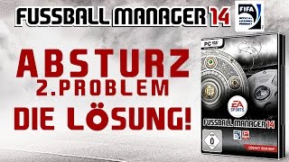 FUSSBALL MANAGER 14  Absturz Problem  Bestimmtes Datum  DIE LÖSUNG [upl. by Akinoj]