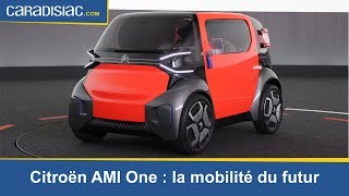 Citroen AMI One concept  la mobilité du futur vue par Citroën [upl. by Suedama]