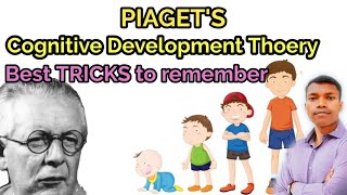 EASY TRICKS  Piaget  Cognitive Development Thoery  Education by DB Sir [upl. by Llertnauq394]