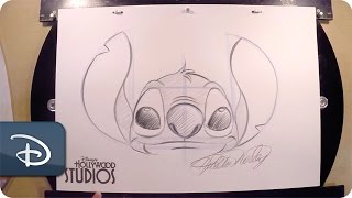 HowTo Draw Stitch  Walt Disney World [upl. by Paulson241]