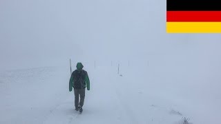 Schwarzwald  Winterwanderung Zell  Steinen 16 km [upl. by Tris]