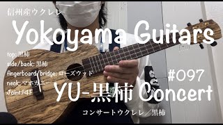 【試奏動画】Yokoyama Guitars YU黒柿 Concert 097【信州産14Fジョイントコンサート】 [upl. by Ley60]