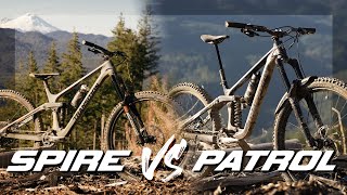 Patrol VS Spire  Transitions New Bikes Compared [upl. by Patsis]